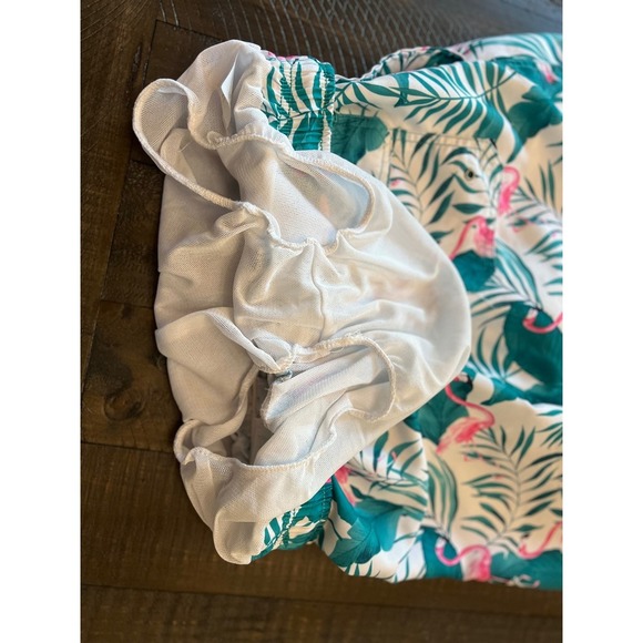 Endless Summer Bathing Suit, Flamingo Print, Size M - Picture 5 of 8